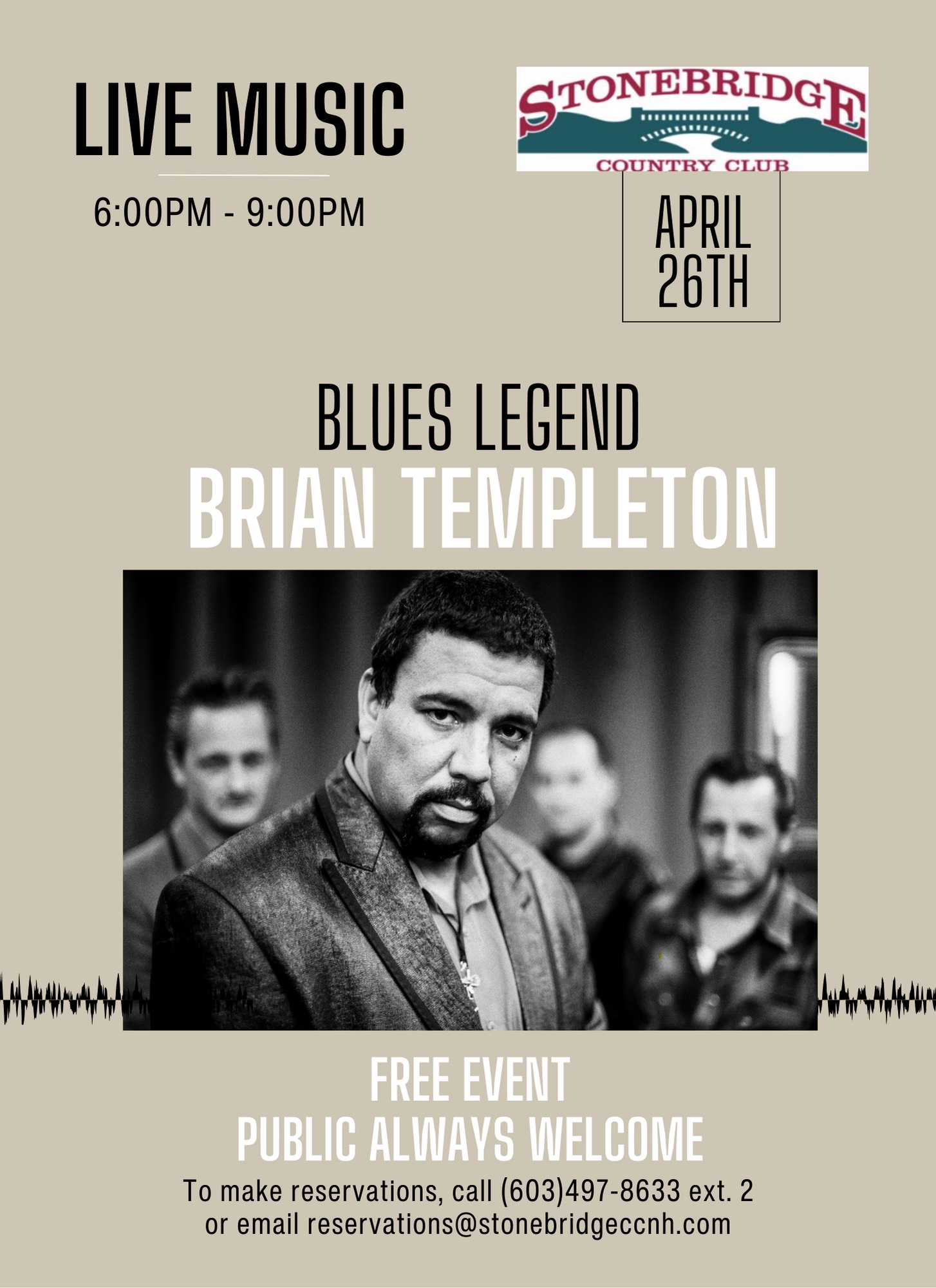 Brian Templeton FLYER