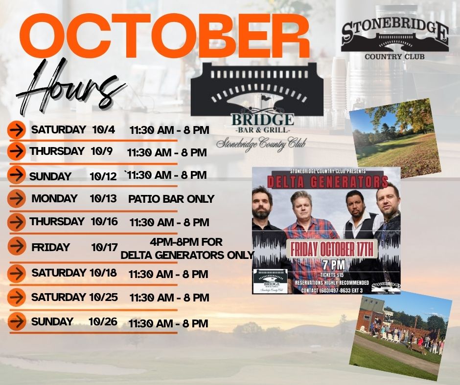 October Hours 2025