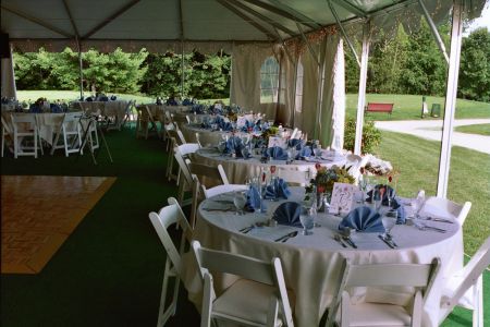 tent wedding